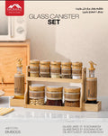 Glass Canster Set